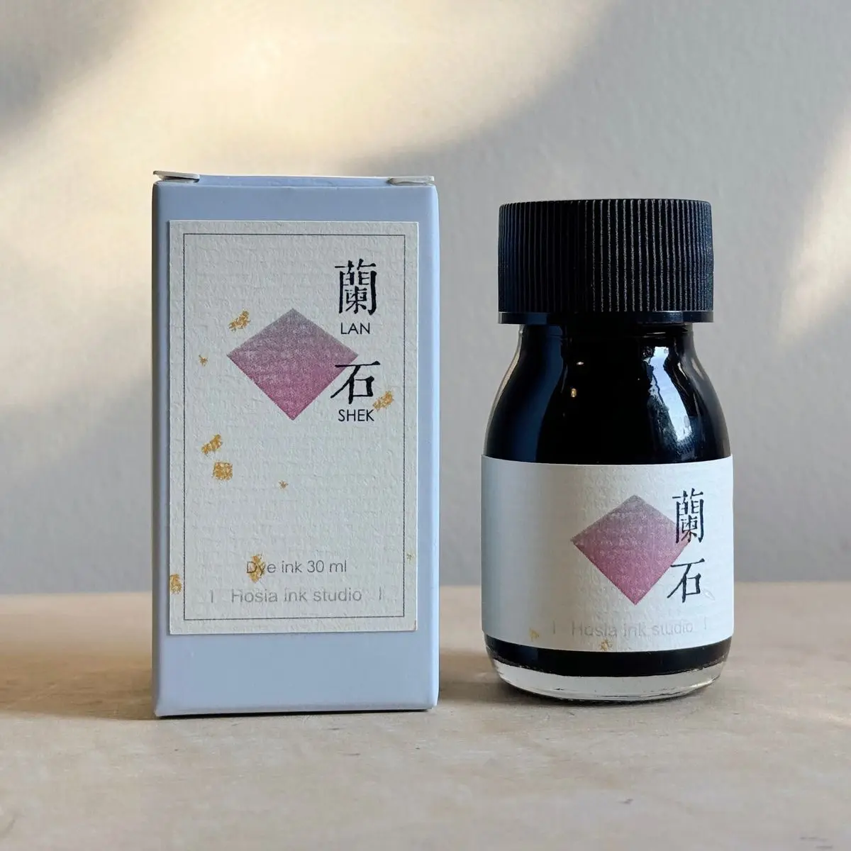 

Чернила Hosia Ink Studio, элегантный камень, градиентные хроматографические чернила с высоким затенением, чернила на основе красителя, 30 мл