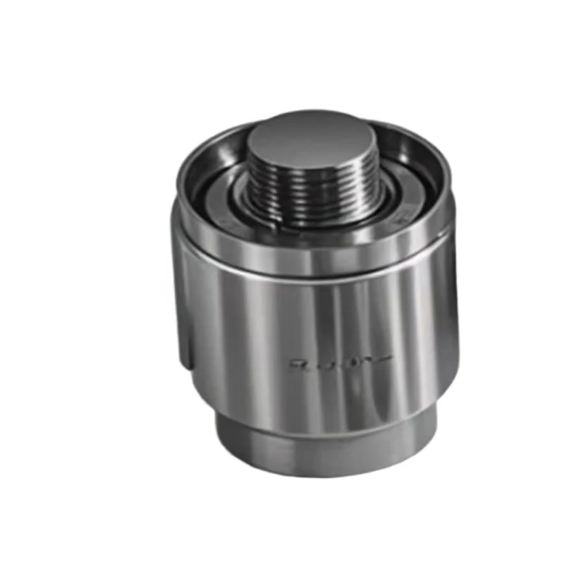 Stainless steel precision CNC machined with threaded nesting mechanical bushing