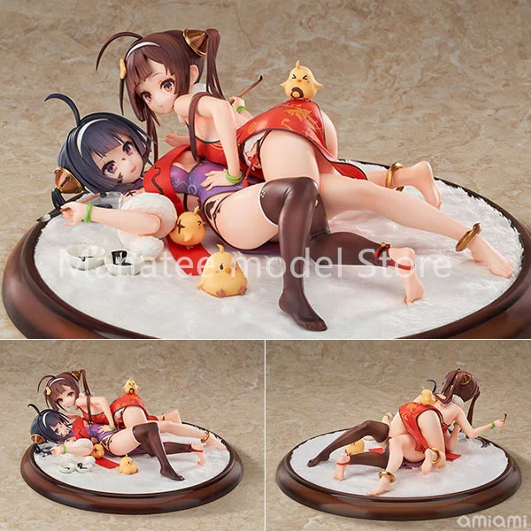 

HOBBY MAX JAPAN Original Azur Lane Ping Hai & Ning Hai 1/7 PVC Action Figure Anime Model Toys Collection Doll Gift
