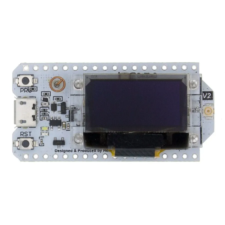 SX1276 ESP32 LoRa 868MHz-915MHz Pantalla OLED azul de 0,96 pulgadas Kit WIFI Bluetooth 32 Placa de desarrollo