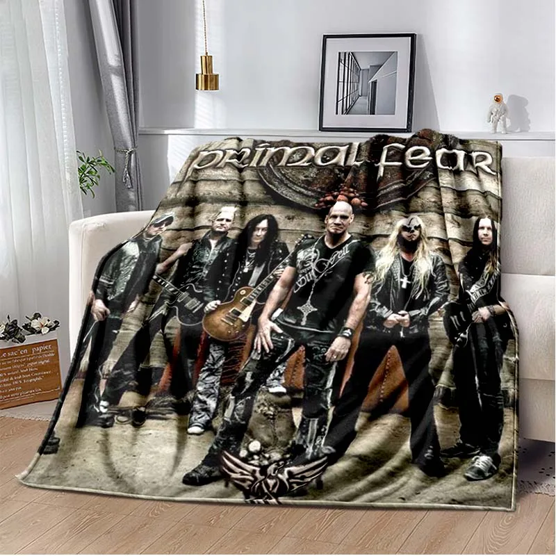 Germany Primal Fear Blanket for Bed Sofa Office Car Living Room Bedroom,Decke,couverture,одеяло,frazada,rock Roll Band