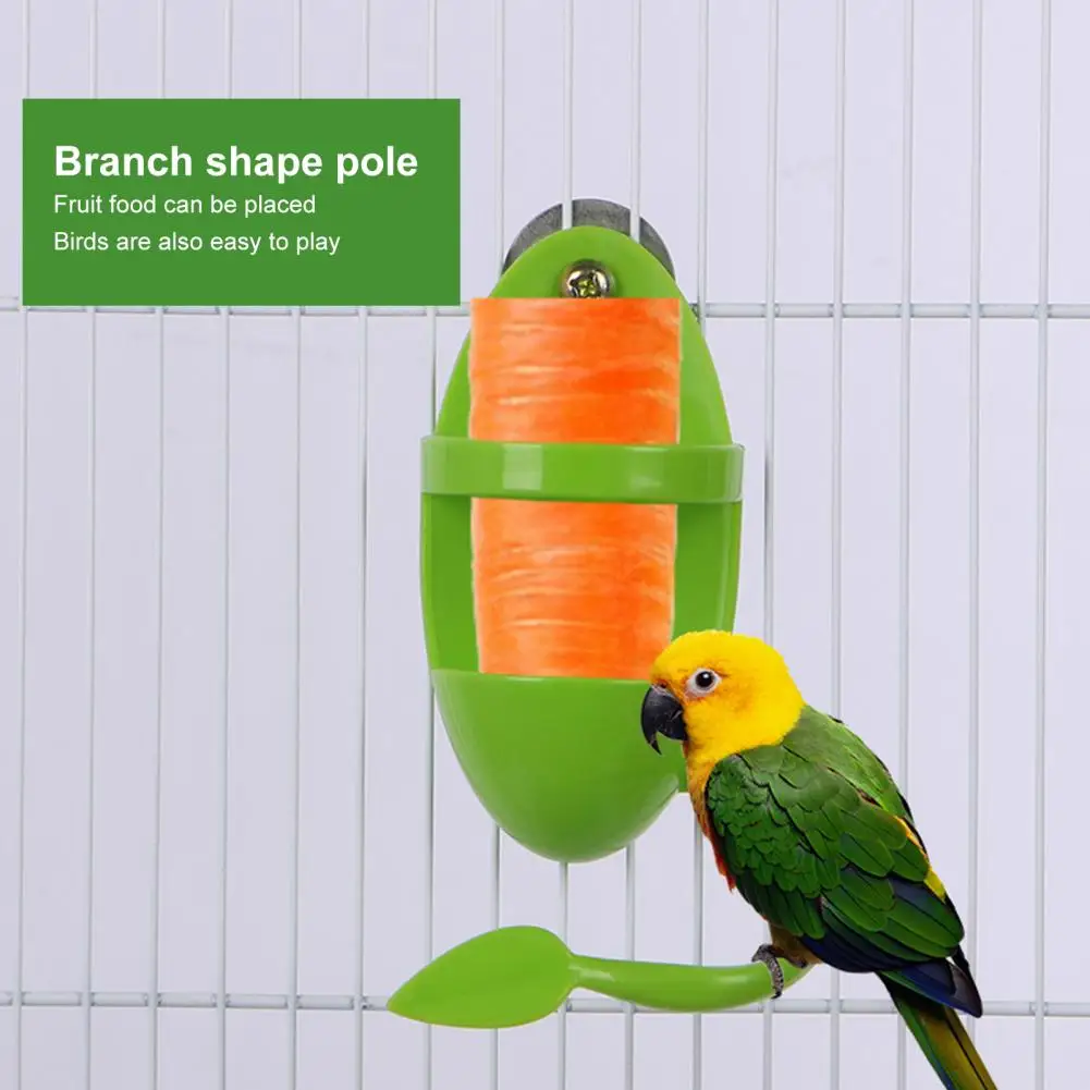 Bird Feeder Bird Bowl Holder with Stand for Feeding Fruits Vegetables Bones Cage Accessories for Home Bird Supplies Pet Feeder