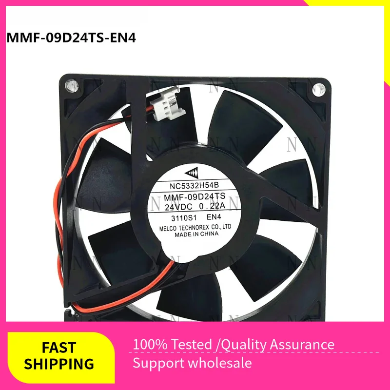 GGT   FOR Mitsubishi Cooling Fan NC5332H54B MMF-09D24TS-EN4 24VDC 0.22A 2 lines 9025