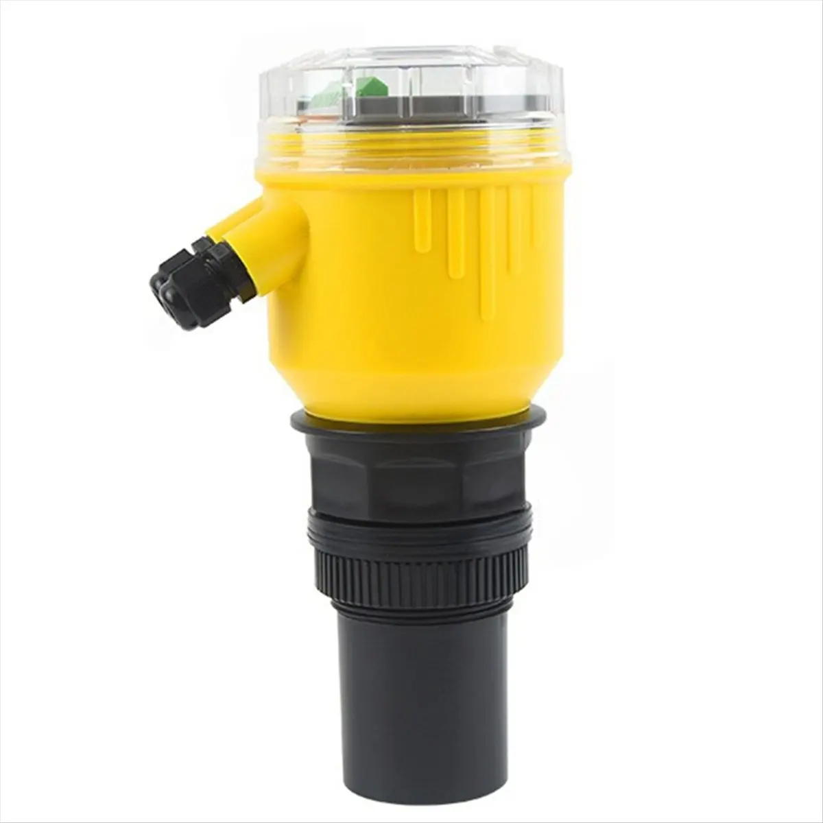 REST Ultrasonic Level Sensor Transmitter 4-20ma Integrated Ultrasonic Water Level Meter Olive Oil Rs485 Relay 4 Wires 0-10m