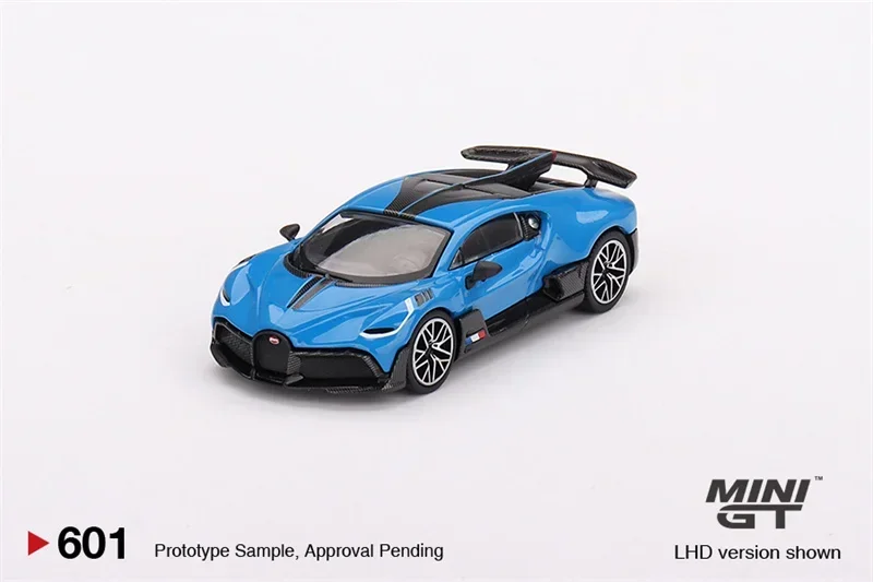 

Литая под давлением модель автомобиля MINI GT 1:64 Divo Blu Blue LHD