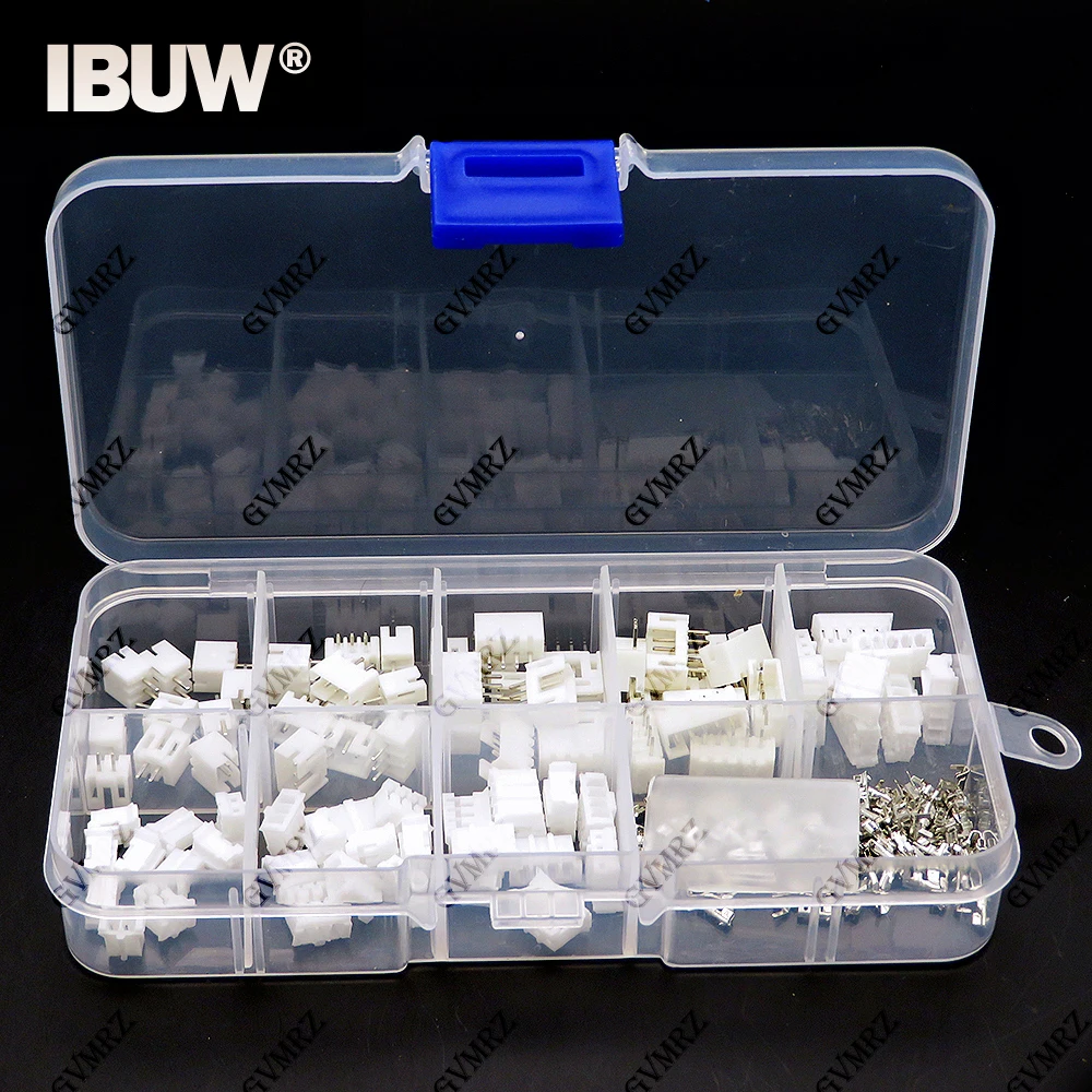 230PCS/lot PH2.0 2p 3p 4p 5 Pin 2.0mm Pitch Terminal Kit Housing Pin Header JST Connector Wire Adaptor PH Kits for 3D Printer