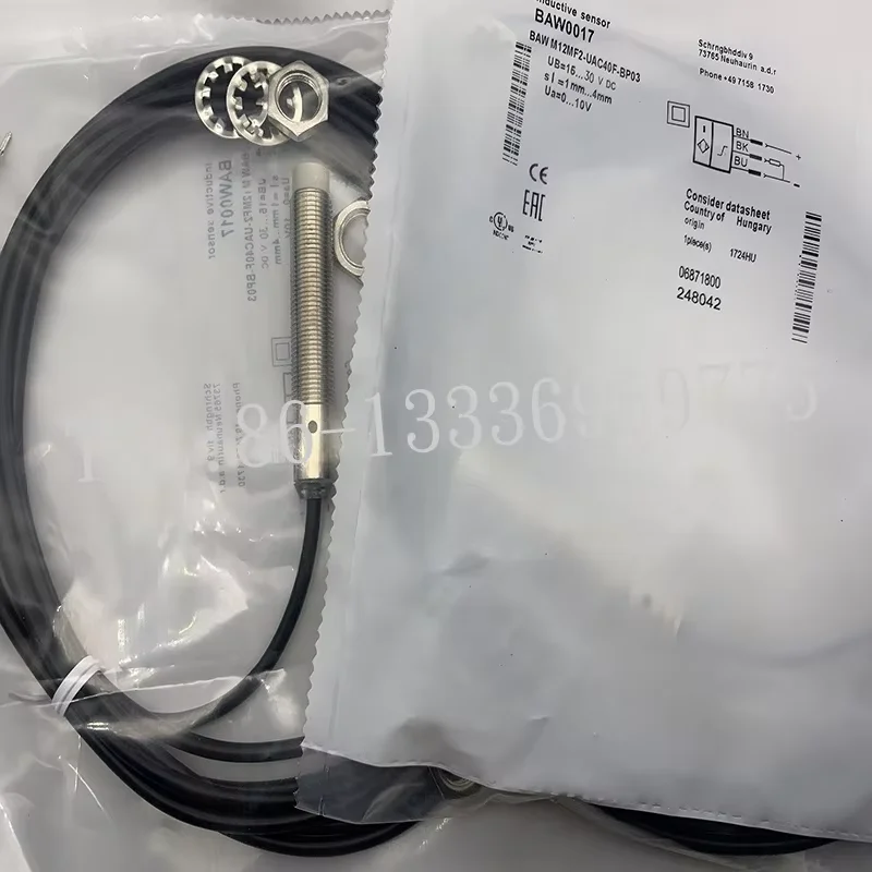 

Совершенно новый оригинальный в наличии. Датчик приближенияBAW000U BAW M08EI-UAD15B-BP05 на складе.