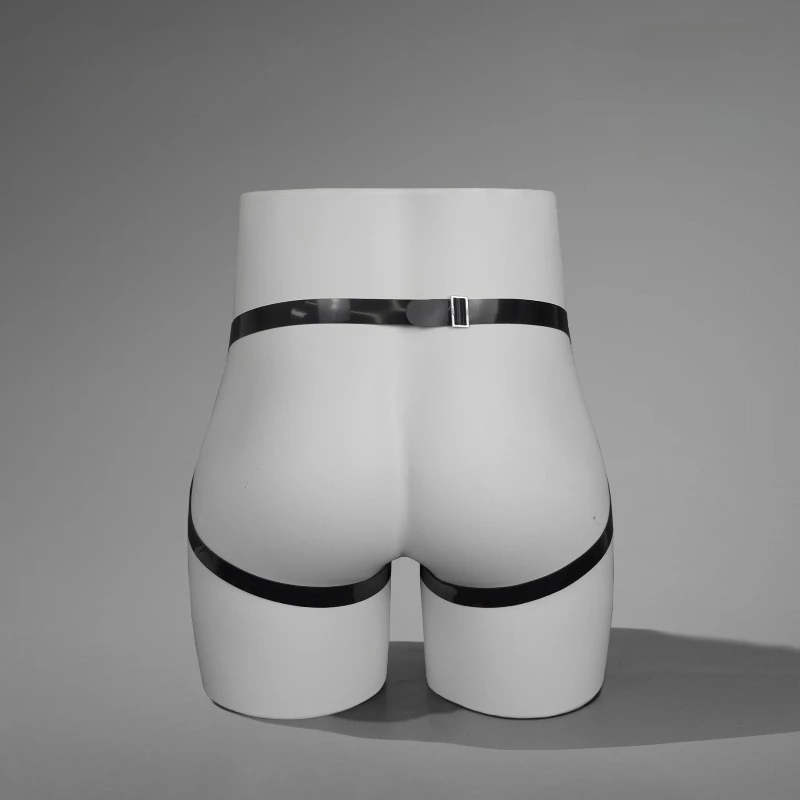 New 4-Way Chastity Cage Belt Penis CB Lock Strap Silicone Shaper Washable Strap Suitable for Waist Sizes 60–110cm Erotic Sex Toy - Image 3