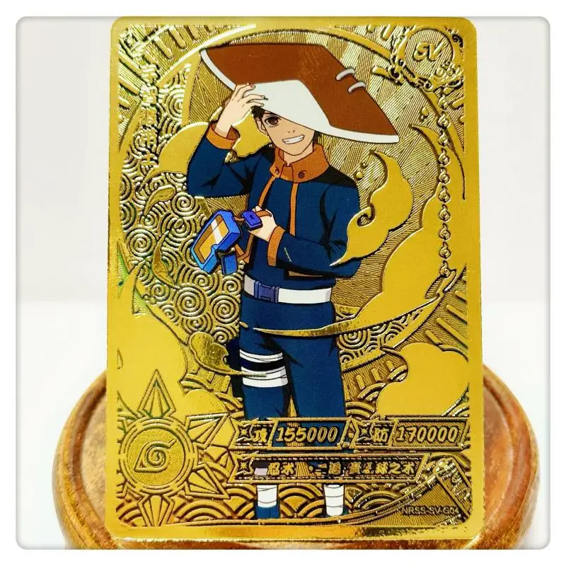 Kayou Naruto Sv Series Namikaze Minato Anime Characters Bronzing Collection Flash Card Cartoon Toys Christmas Birthday Gift