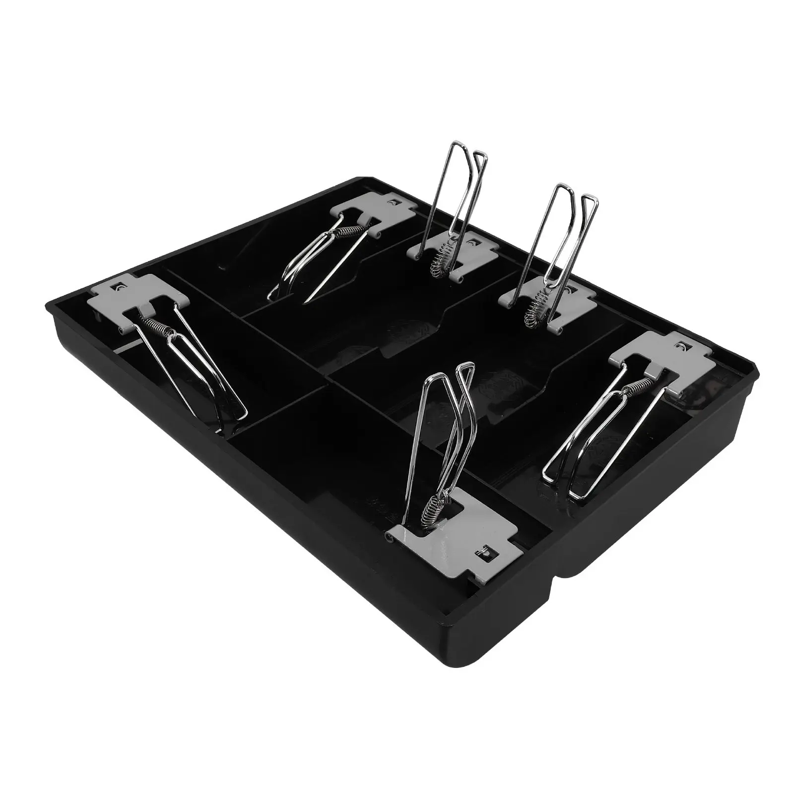 

Multi-Grid Cash Drawer Tray Professional Coin Tray with Smooth Easy-Clean Surface for Retail Store Cabinet Small Business Cash