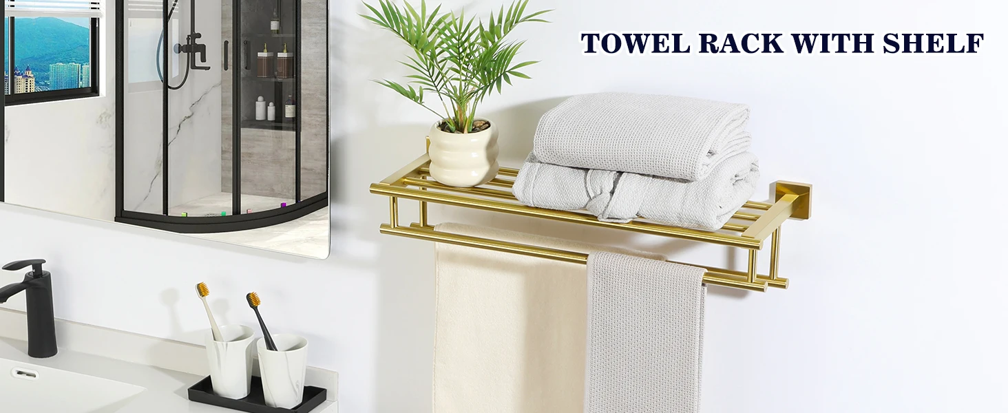 towel rack for bathroom