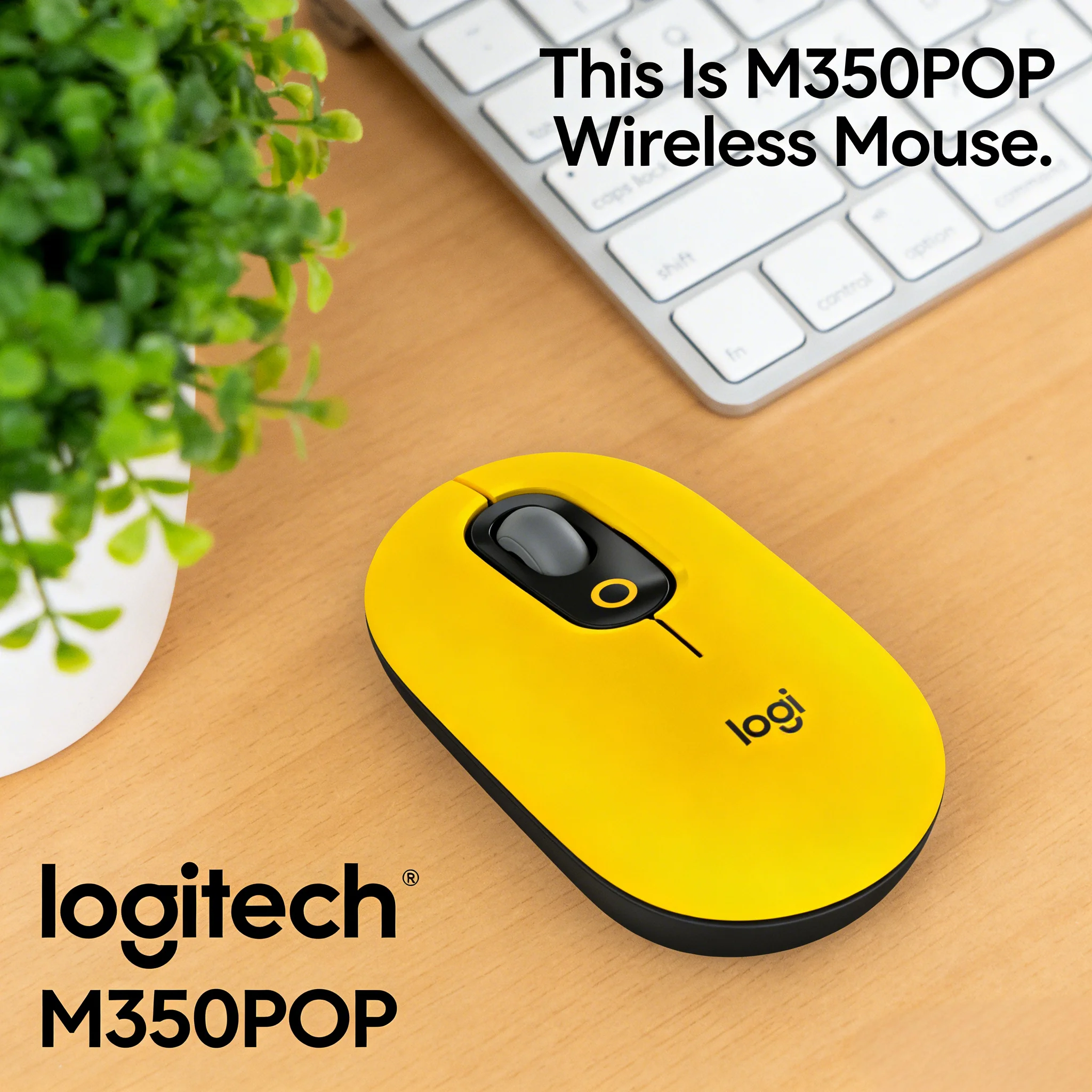 

Энергосберегающая мышь Logitech M350 POP с функцией автоматического перехода в режим сна