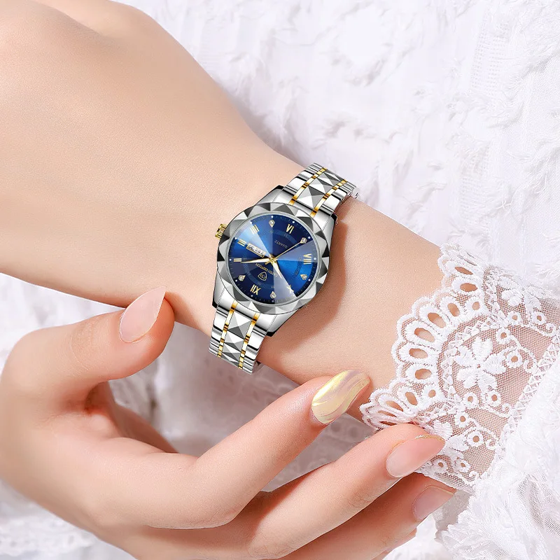 New watch women brand watch luxury waterproof luminous sapphire watch