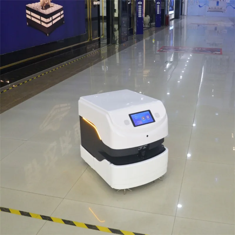 commerical hotel/ mall sweeping robot with lithium battery smart service robot for cleaning