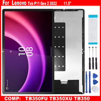 For Lenovo Tab P11 Gen 2 2022 TB350FU TB350XU TB350 LCD Display Touch Screen Digitizer Glass Panel Assembly Replacement