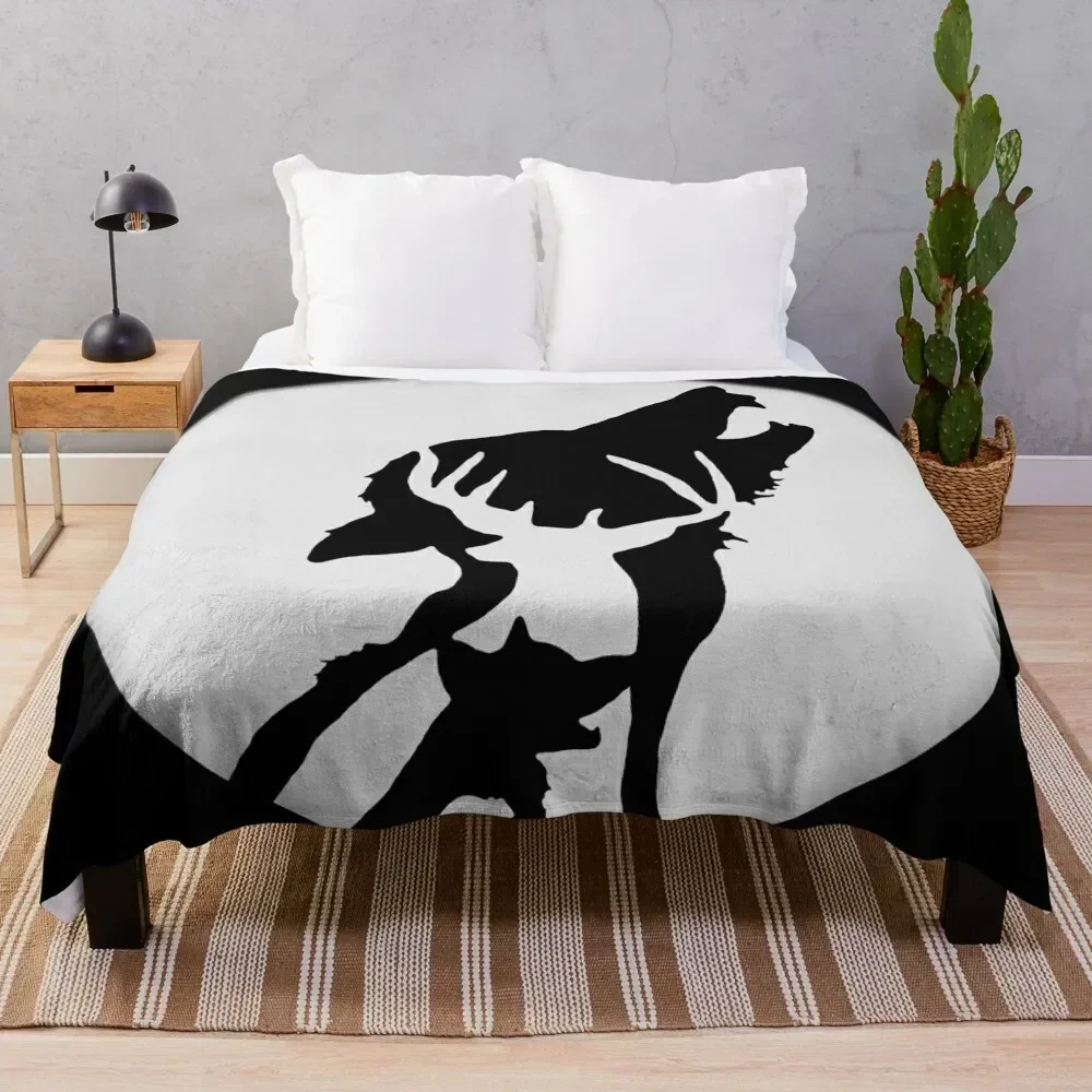 Moony,Wormtail,padfoot,&prongs Throw Blanket Cute Plaid Beach Blankets