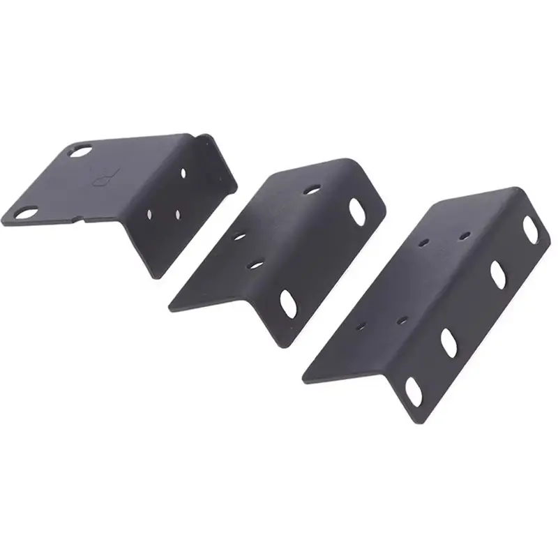 【TODAY-BUY】Mounting Bracket Kit 1 Pair Hard Disk Video Recorder Hanging Headphone Rack Ear Bolts For NVR Network Video Recorder