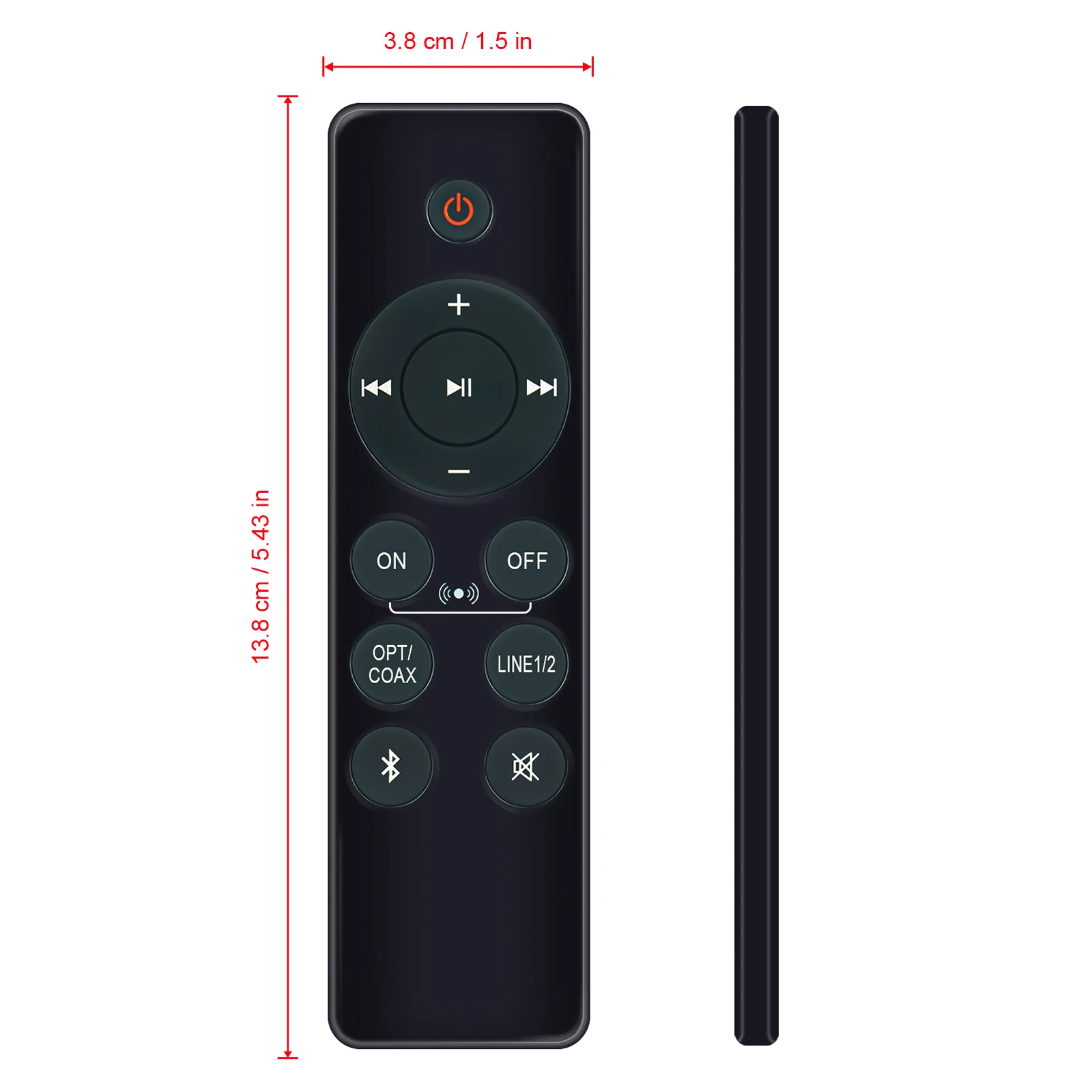 New RC80B Replaced Remote Control Fit For EDIFIER R1280DBs  Active Speaker Soundbar