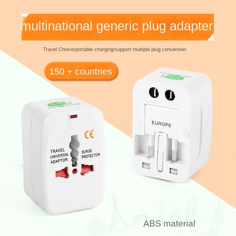 Travel Conversion Socket Multi-Function Plug Converter Global Universal Conversion Plug Travel Plug-in Socket