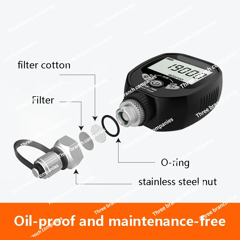 Vgw-760  wireless vacuum gauge 760 intelligent high-precision digital electronic refrigerant vacuum negative pressure gauge