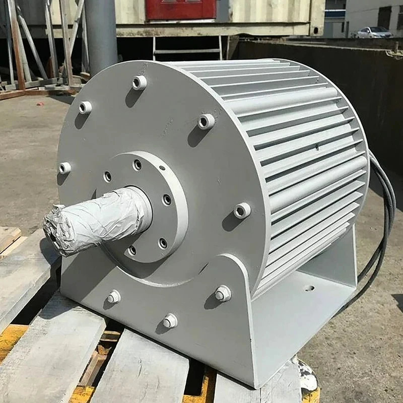 Low Rpm Three Phase V Permanent Magnet Generator Kw