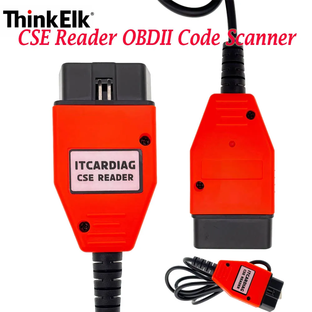 

ITCARDIAG CSE Reader OBDII Code Scanner Diagnostic Trouble Codes fit for Multi-brand Scanners Support Cars before 2014 Year