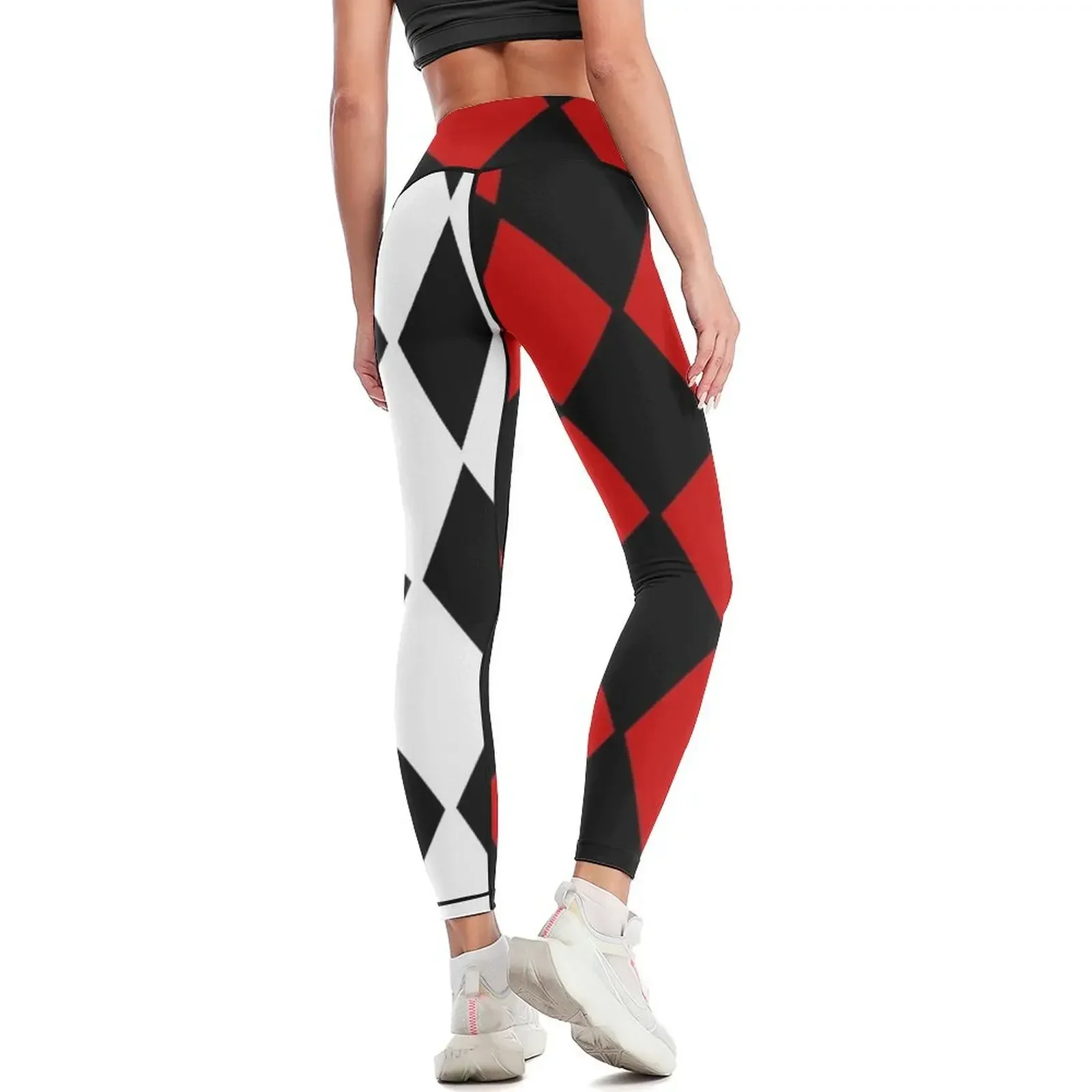 هارليكوين طماق ملابس اللياقة البدنية السراويل الرياضية ممارسة الملابس لملابس الغولف طماق المرأة