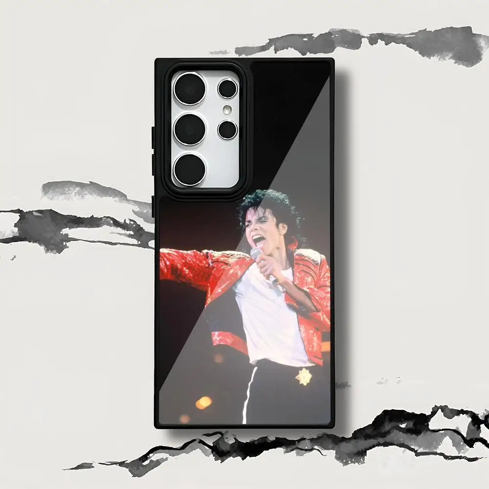 M-Michael J-Jackson Legendary Singer MAISTO Mouse Pad PC+TPU For Samsung S8 9 10 20Plus S30 24 20ULTRA