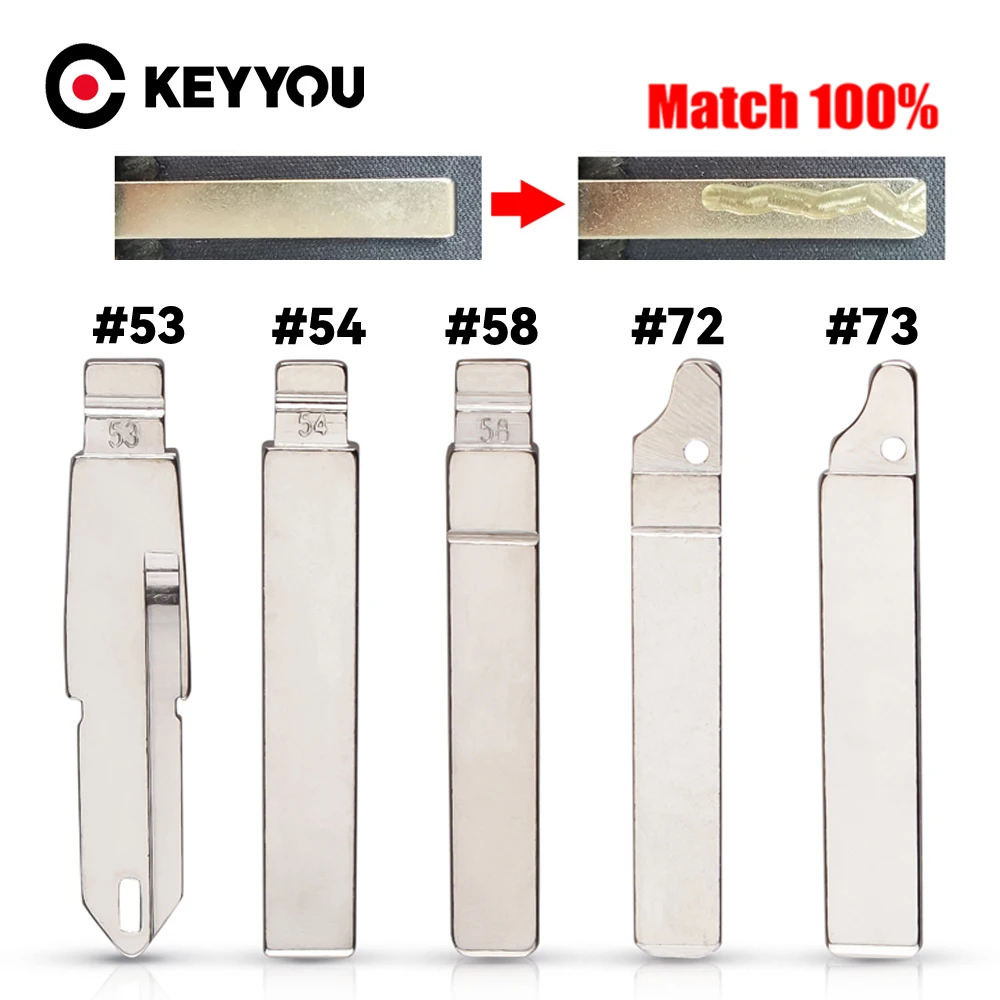 

KEYYOU с режущим обслуживанием NE73 VA2 HU83 KD дистанционный ключ для Peugeot 307 для Citroen C3 C4 для Renault Megan Dacia Duster