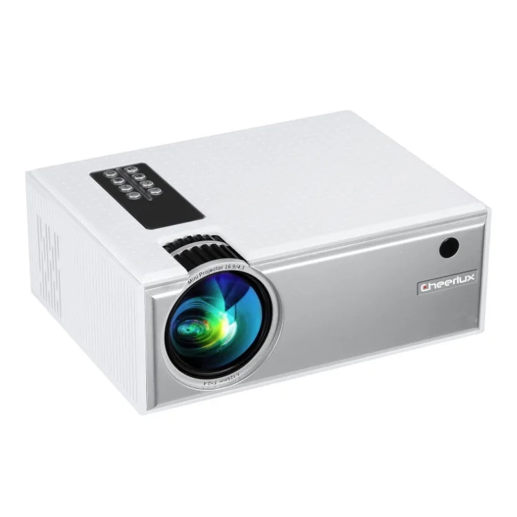 Home Projector Video Beamer Support 1080p Multimedia Portable Led Proyector Mini 720p Projectors for PC Ipad TV DVD PS3