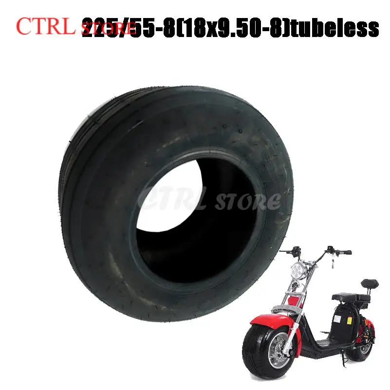 

225/55-8-inch Vacuum Tire Suitable for Four-wheel Beach Motorcycle Modification Car Lawn Mower Go Kart