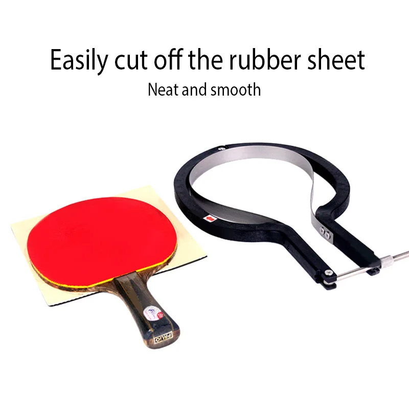 Table Tennis Cutter Kit Bow Design Ping Pong Bat Edge Replacement Tool ARC Bow Design Racket Blade Holder Rackets Cutter