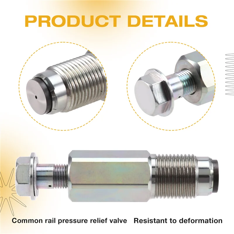 【ПОДАРОК】НОВЫЙ предохранительный клапан давления топлива RE516335 для John Deere 210K 210LJ 310J 310K 310SJ 310SK 315SJ 315SK 410J 410K 710J 710K