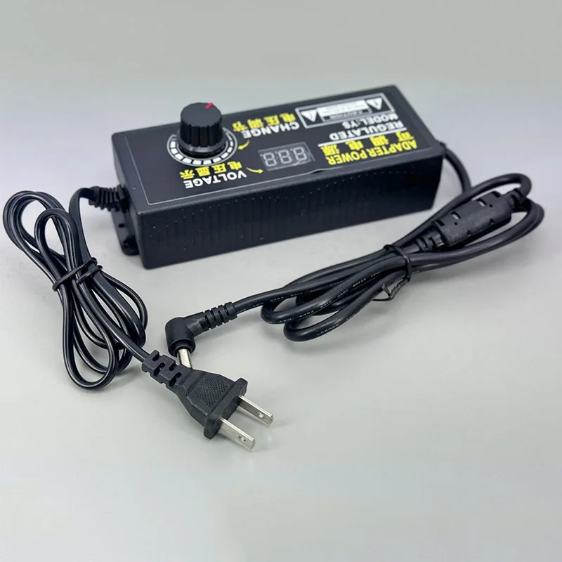 220V Adjustable 3V 12V 10A AC To DC Power Supply Adapter Display Screen and 8pin 10pin 28pin DC Adapter