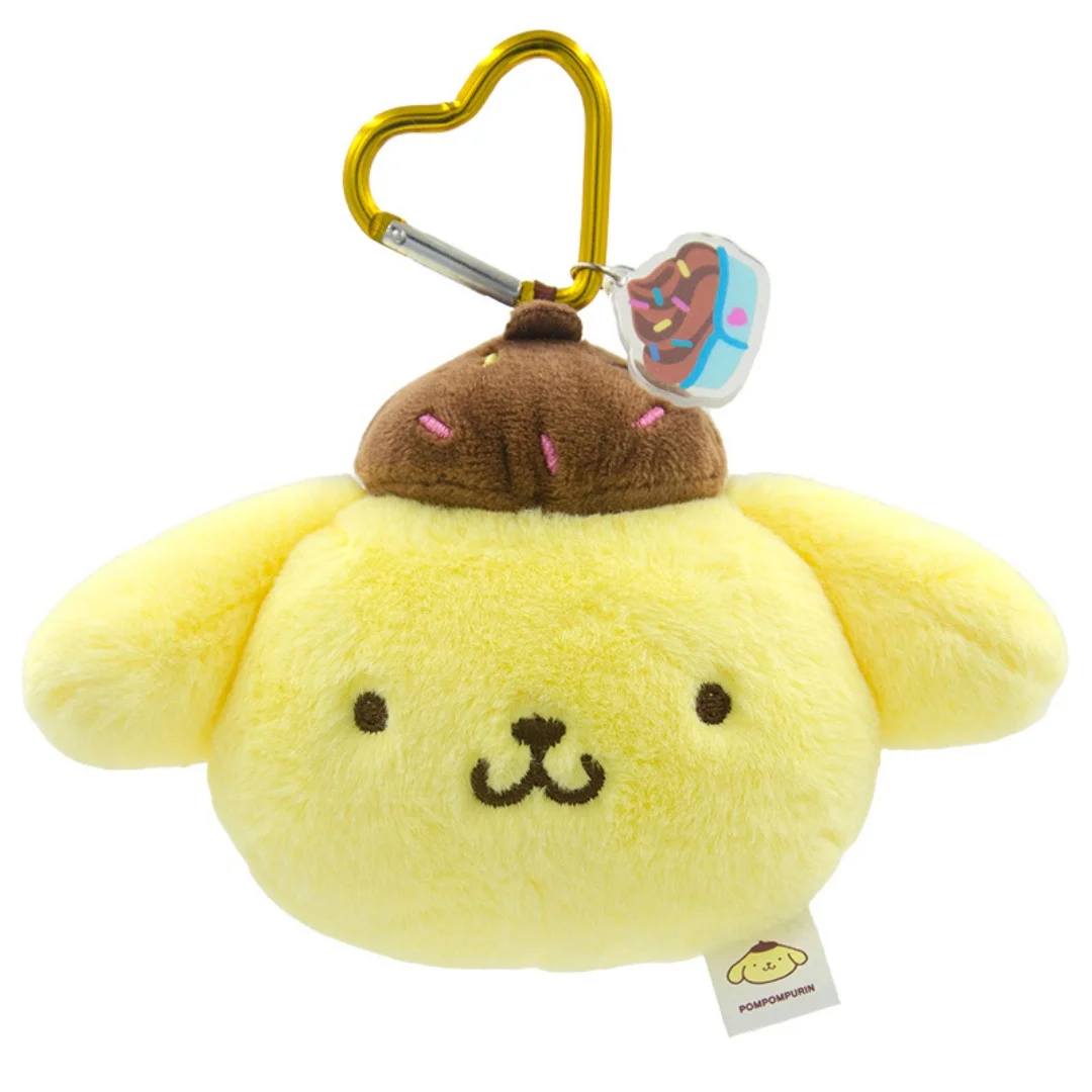 10cm Genuin Sanrio My Melody Kuromi Cinnamoroll Kt Cat Plush Toy Anime Stuffed Animals Keychains Small Pendant Backpack Hangings - view 5