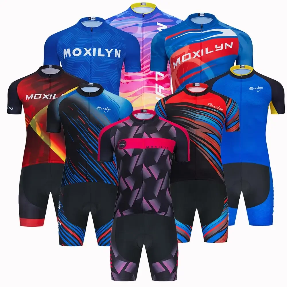 

Moxilyn 2024 Cycling Clothing MTB uniform Bike Wear Cycling Jersey Short Set Ropa Ciclismo Maillot Culotte