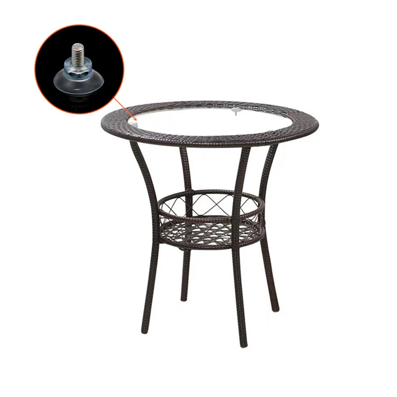 5 Pcs M6/M8 Screw Rubber Suction Cup Transparent Sucker Plastic Hooks