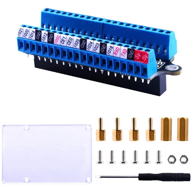 for  GPIO Screw Terminal Expansion Board,Screw Terminal Block Breakout Module Board for  4B/3B+
