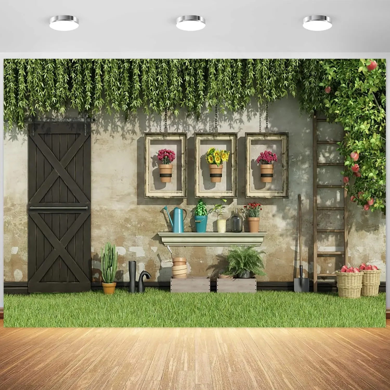 Spring Old Courtyar…