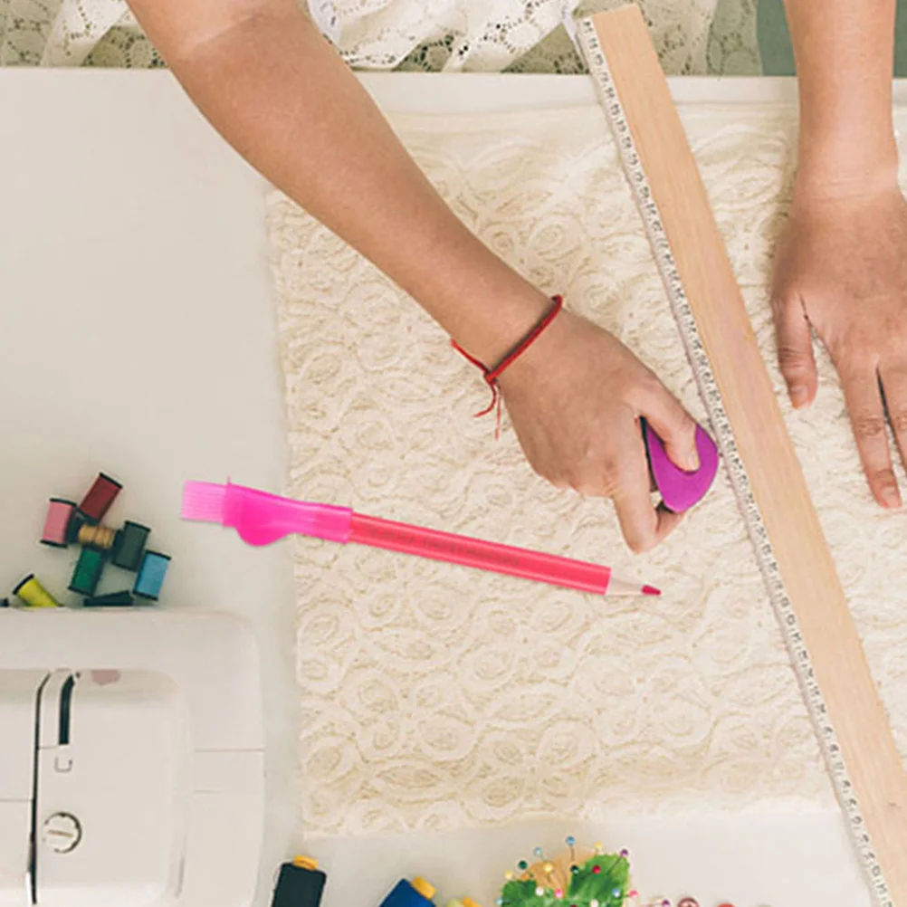 

9pcs Water Soluble Fabric Chalk Pens Sewing Marking Pencil Tailor Tools For Clothing Diy Drawing Sewing Accessories Chalk