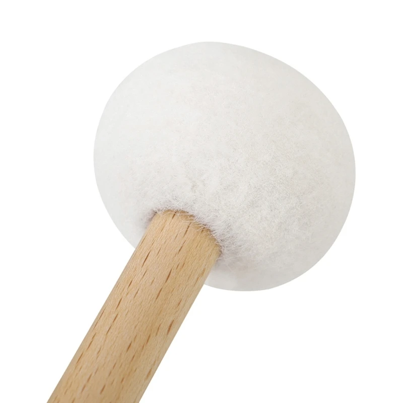 Multi-Purpose Felt Mallet Handle Marimba Mallets Snare Drum Timpani