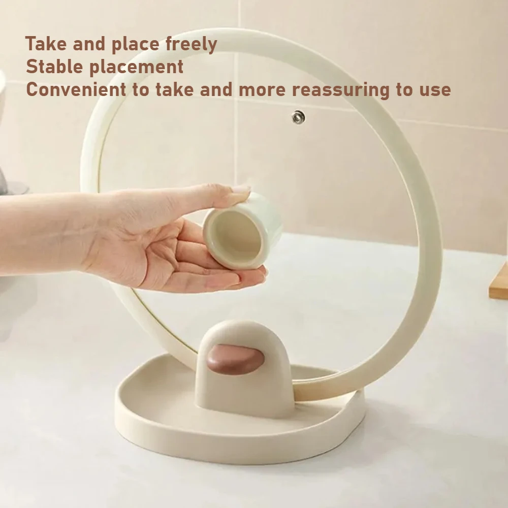 Cute Spoon Holder Multifunctional Pot Cover Soup Spoon Storage Rack Durable Tableware Storage Rack Home Kitchen Accessories