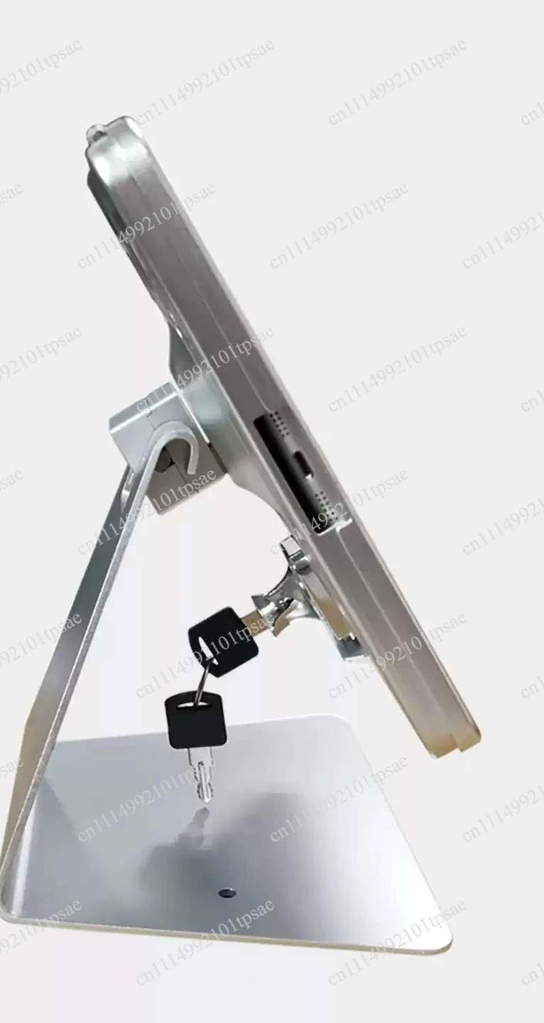 Suitable for 10.9-inch tablet desktop stand, metal shell stand, tablet computer lock stand, supporting full angle movement