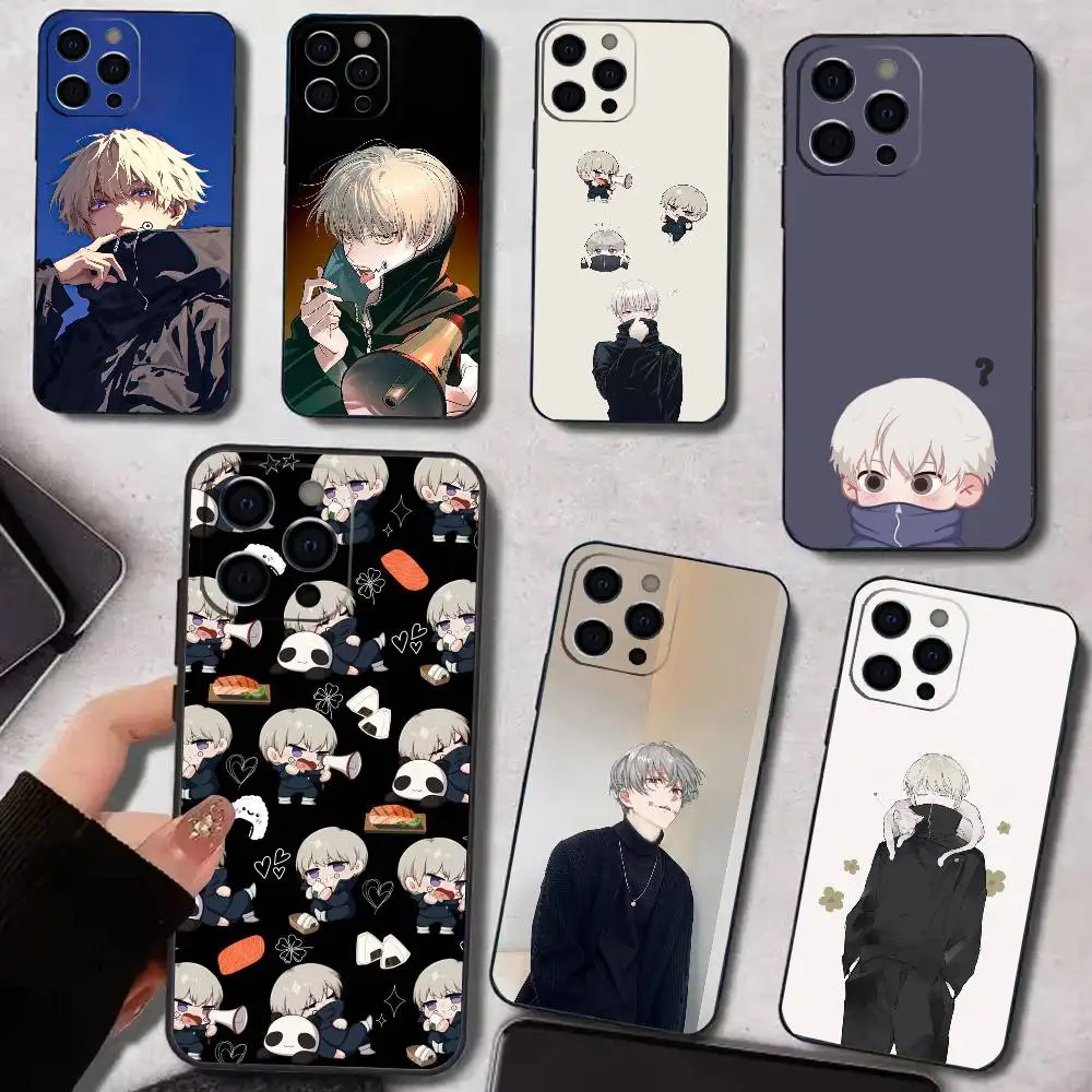 

J-JujutsuS K-Kaisen Toge Inumaki Phone Case Silicone Soft For IPhone 17 16 15 14 13 12 11 X XR Plus Pro Max Plus