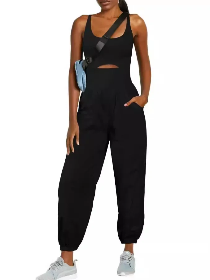 2024  Women One Piece Outfit Pants Running Women Bodysuit Romper Workout Jumpsuit Yoga Rompers