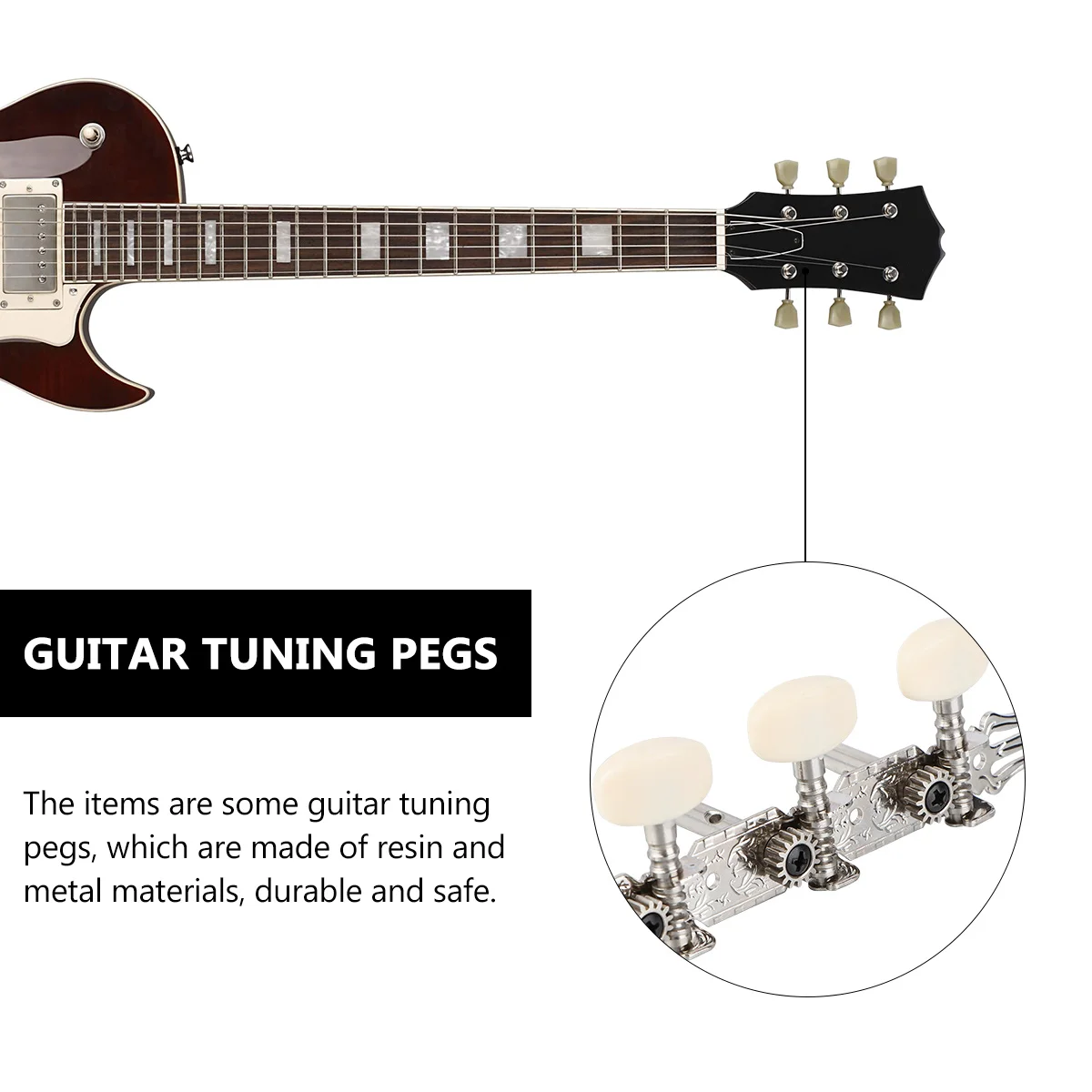 

1pcs Tuning Resin Classical Acoustic Tuning Pegs Alignment Guitar String Tools String Alignment Guitar Pegs Tool