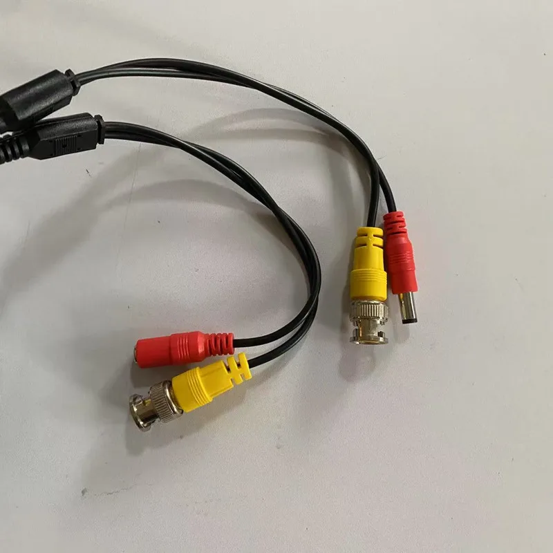2 in 1 BNC CCTV Cable BNC+DC Connector 5M/10M/20M/30M Coaxial Video Power AHD Cameras Cable for DVR Security System