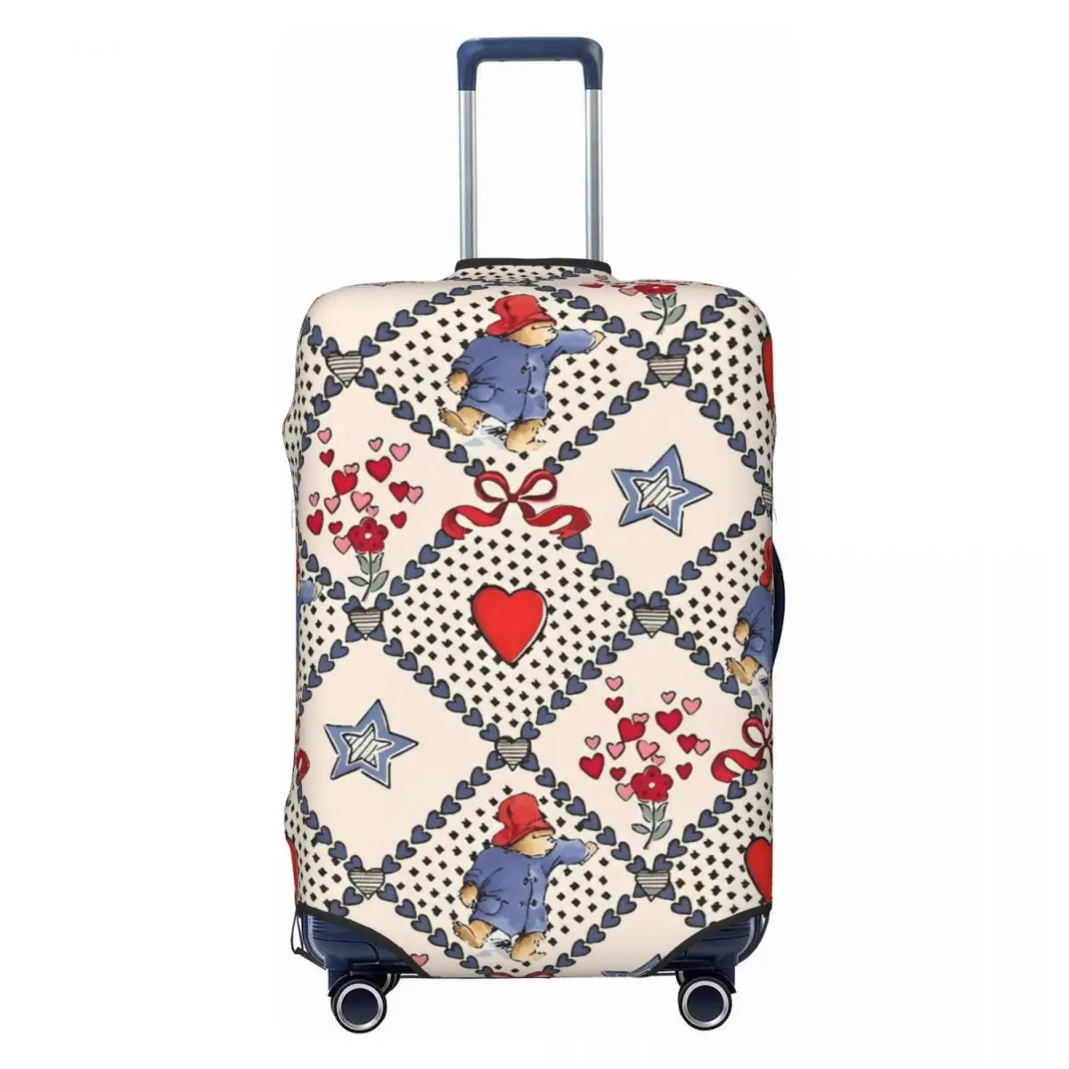Paddington Bear Suitcase Cover Practical Travel Protector Luggage Case Holiday