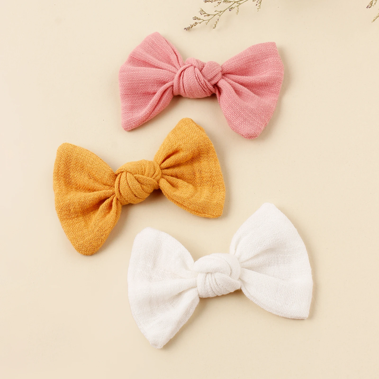

Baby Girl Hair Clips Girls Bows Hair Accessories Children Cotton Hairpins Kids Barrettes Hairgrips Cute Side Clip Hair Holder