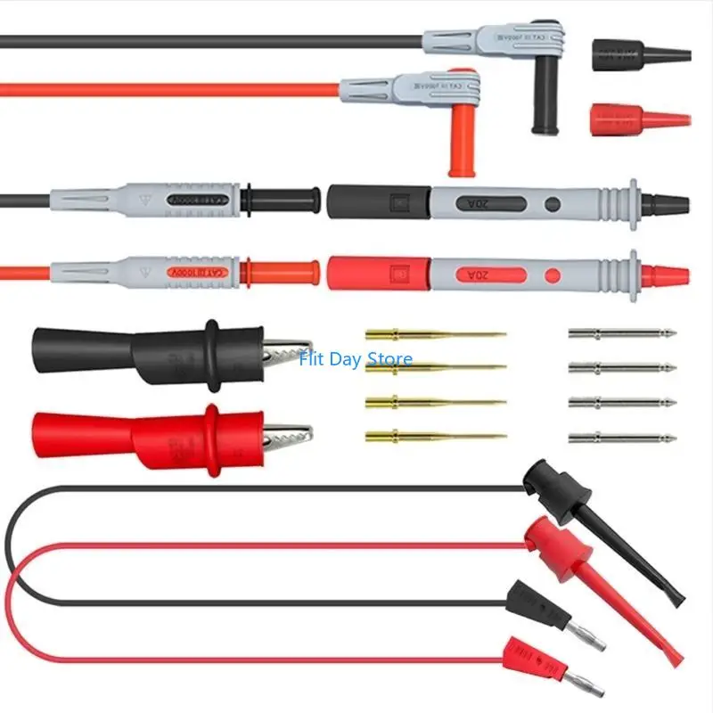 F92C Advanced Multimeter Test Pen  Reliable Electrical Testing Probes Upgrades for Electronic Engineers & Repair Technicians